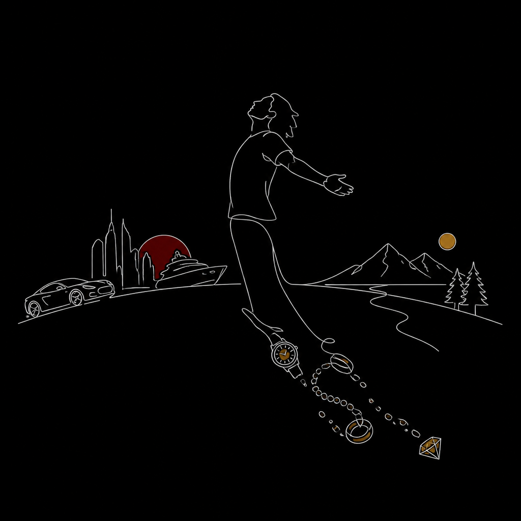Ilustração da reflexão Quanto custa a liberdade?