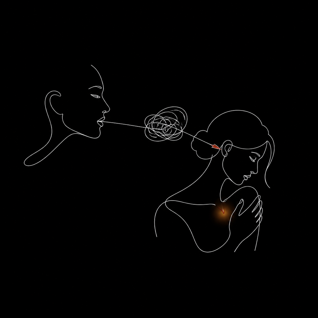 Ilustração da reflexão A sinceridade também pode ser cruel
